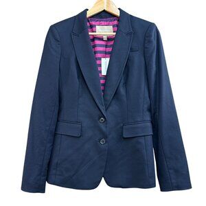 Banana Republic Navy Blue Blazer NWT Sz 6
